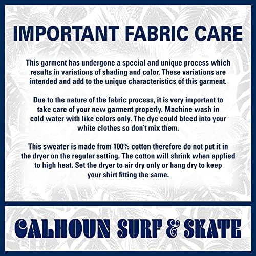 Calhoun NHL Surf & Skate בגד גברים צבועים בצבע וינטג '