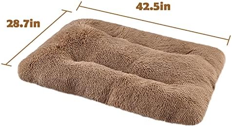כרית ארגז מיטת כלבים, מיטות כלבים בגודל 42.5 אינץ 'x28.7 אינץ