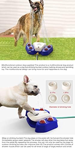 ציוד לחיות מחמד מים מזין מתקן מים אמבט מים תרסיס כלב צעצוע צעצועי אמבטיה