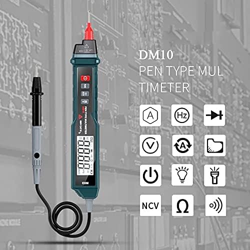 N/A DM10 סוג עט דיגיטלי Multimeter CV/DCV גלאי מתח גלאי כף יד בודק המשכיות התנגדות