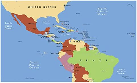 מחזיק מברשת שיניים קרמיקה של אמבסון ונצואלה, דרום צפון האוקיאנוס השקט אטלנטיס ארצות הברית ברזיל מקסיקו פרו, דקורטיבי רב