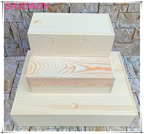 Anncus easonov מלבני עץ מעץ מעץ מעץ קופסאות אחסון קופסאות מתנה קופסאות מתנה קופסאות עץ קטנות קופסת עץ בהתאמה אישית