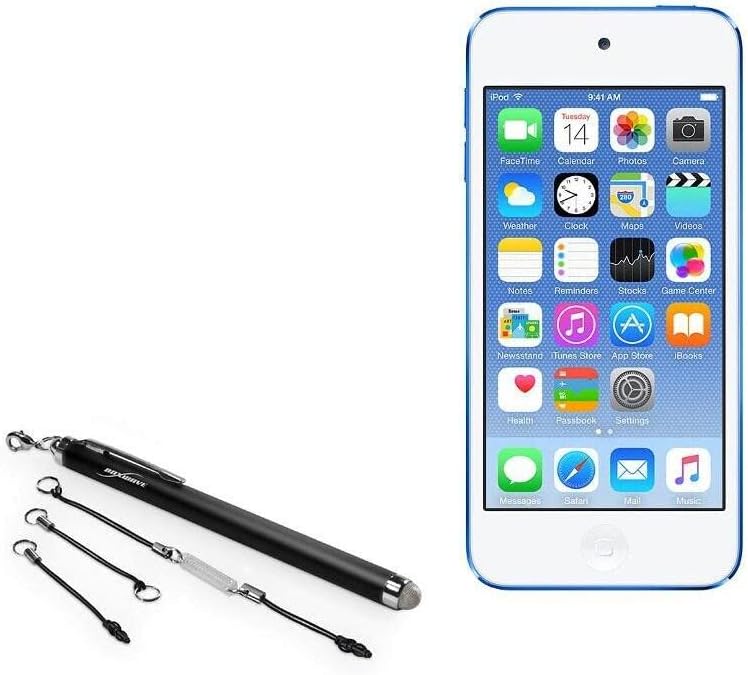 עט חרט בוקס גלוס תואם ל- Apple iPod Touch - Evertouch Capacitive Stylus, קצה סיבים קיבולי עט עט עבור Apple iPod