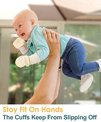 כפפות תינוקות יילודים אנטי שריטות כפפות לתינוק אין כפפות שריטות כפפות תינוקות למשך 0-6 חודשים בנות בנות