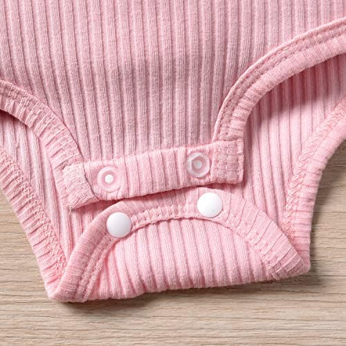 AALIZZWELL PREEMIE יילוד תינוקות תינוקות בנות בגדים מצולעים מכנסי בגד גוף רומפר מוגדר תלבושות חורפיות בסתיו