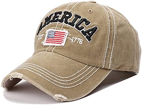 יוניסקס בציר בייסבול כובע 4 ביולי גרפי נהג משאית כובע אמריקאי דגל בייסבול כובע עבור חיצוני ספורט