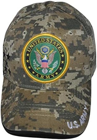 כובע צבא ארהב כובע צבאי מורשה רשמי, כובע בייסבול צבאי רקום לגברים ונשים
