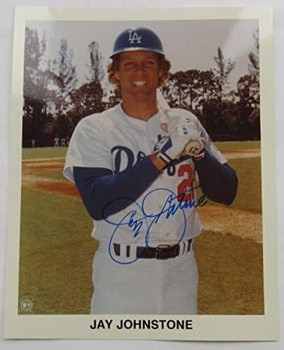ג'יי ג'ונסטון חתום על חתימה אוטומטית 8x10 תמונה VIII - תמונות MLB עם חתימה