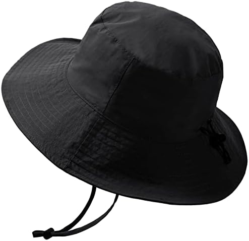 דלי אטום למים כובע גשם לגברים נשים רחב גלי השמש הגנת שמש כובע בוני חוץ ספארי כובע דיג