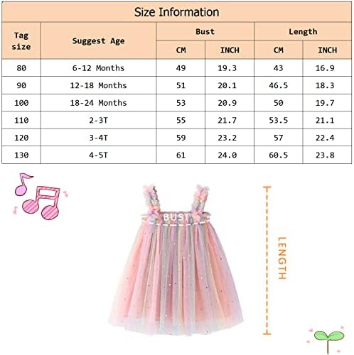 AGQT בנות תינוקות טול טוטו שמלת יום הולדת מסיבת יום הולדת טול שמלות תינוקות בגודל 6M-5T