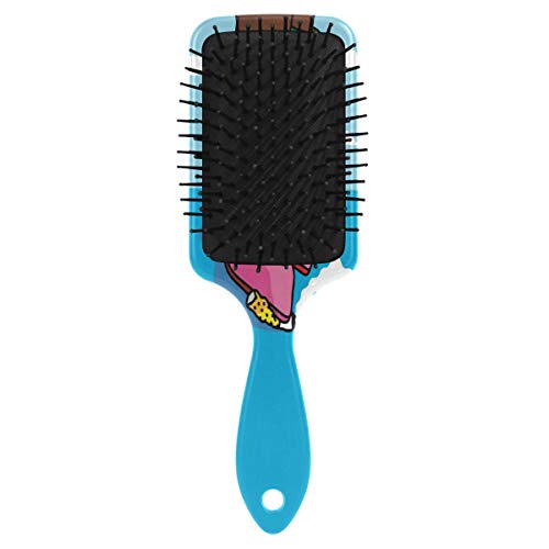 מברשת שיער של כרית אוויר של VIPSK, ילדה מעשנת צבעונית פלסטיק, עיסוי טוב מתאים ומברשת שיער מתנתקת אנטי סטטית לשיער יבש ורטוב,