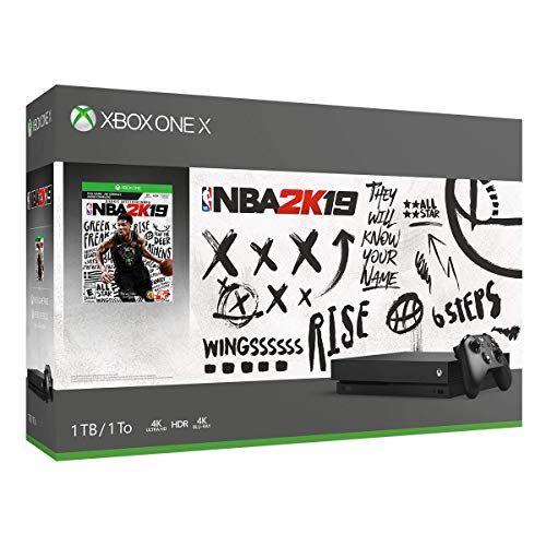 קונסולת Xbox One X 1TB - צרור NBA 2K19