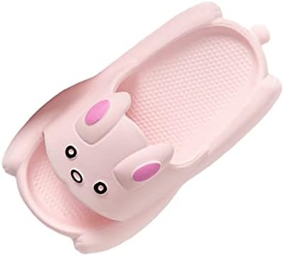 פעוט הליכה נעלי ילדי בני בנות קיץ נעלי בית מהיר יבש מקלחת חמוד קריקטורה מקורה החלקה ארנב כפכפים פעוט גרב נעליים