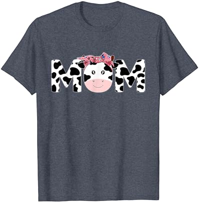 אמא של יום הולדת אמא ילדה פרה חוות פרה אמא 1 חולצה