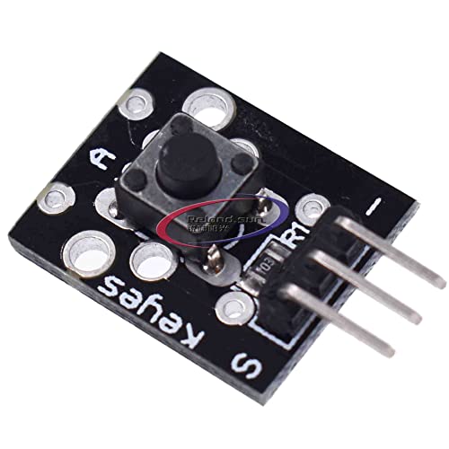 10 PCS KY-004 3PIN לחצן כפתור מתג מפתח מודול חיישן עבור ערכת Starter DIY של Arduino 6 * 6 * 5 ממ 6x6x5 ממ KY004