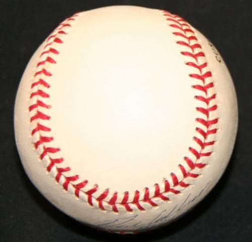 ריצ'י אשברן חתום על חתימת בייסבול עם חתימת בייסבול w/HOF Phillies PSA/DNA AL87570 - כדורי חתימה עם חתימה