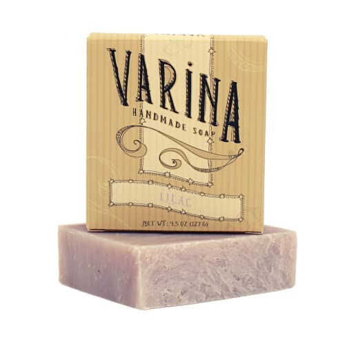 ורינה סבון בר לילך טבעי-ניקוי עדין לעור רגיש, פרחוני-3 חבילות-חווה עור בריא וזוהר