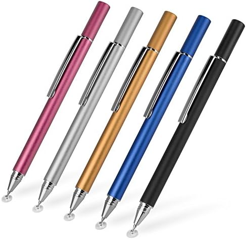 עט חרט בוקס גלוס תואם ל- Xiaomi Pad 5 - Finetouch Capacitive Stylus, עט חרט סופר מדויק עבור Xiaomi Pad 5 - Jet Black