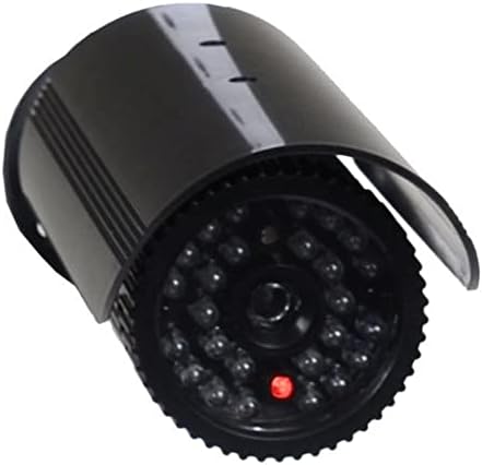 מצלמת אבטחה דמה מזויפת מצלמת אבטחה מזויפת מעקב ביתי מעקב אחר IR מצלמת כדור מזויף אינפרא אדום עם אור מהבהב 1R