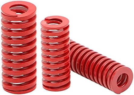 קפיצי דחיסה מתאימים לרוב התיקון I אדום בינונית עומס לחץ דחיסה קפיץ עובש עמוס עובש קפיץ קוטר חיצוני 27 ממ x קוטר פנימי 13.5