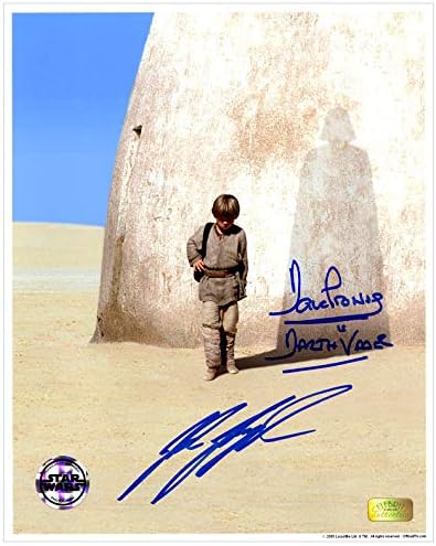 דייוויד פרוזה, ג'ייק לויד חתימה מלחמת הכוכבים פנטום איום אנאקין 8 × 10 תמונה