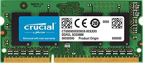 RAM מכריע 4GB DDR3 1333 MHz CL9 זיכרון עבור MAC CT4G3S1339M