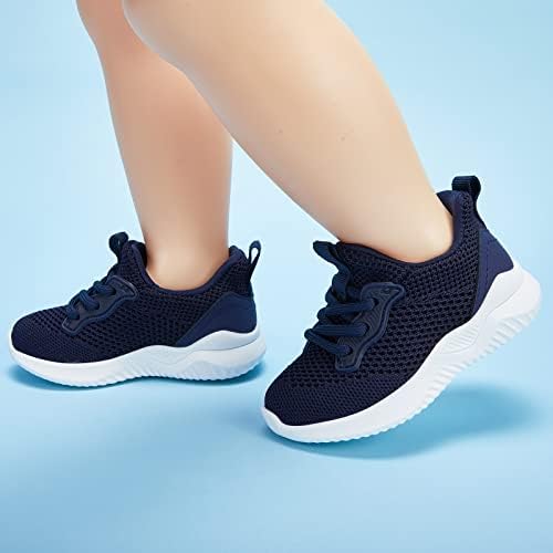 BMCITYBM פעוטות בנות בנות נעלי נעלי נעלי הליכה נעלי ריצה אתלטיות נושמות קלות