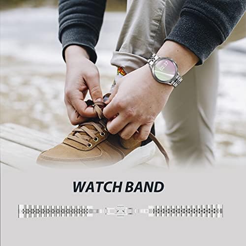 Samsung Slim Galaxy Watch 5 Band Pro 45 ממ 40 ממ 44 ממ, Samsung Galaxy Watch 4 פס קלאסי 40 ממ 44 ממ 42 ממ 46 ממ, רצועת עסקים