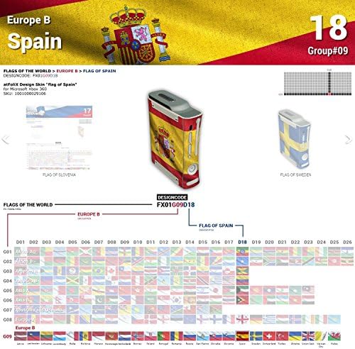 מיקרוסופט אקסבוקס 360 עיצוב עור דגל של ספרד מדבקות מדבקה עבור אקסבוקס 360