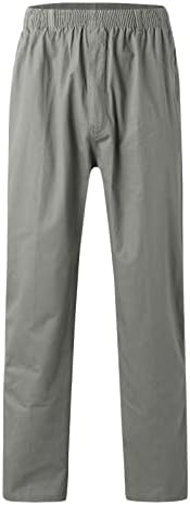 מגברים אופנה כותנה רופפת מזדמנים פלוס כיס כיס גודל מכנסיים מעבים מכנסי מטען סך הכל מכנסי מטען עם כיסים רגועים