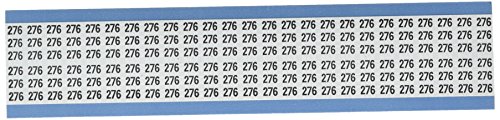 בריידי מחיר לקליק-276-300 ניתן למקם מחדש ויניל בד, שחור על לבן, חוט סמן כרטיס שילוב חבילה