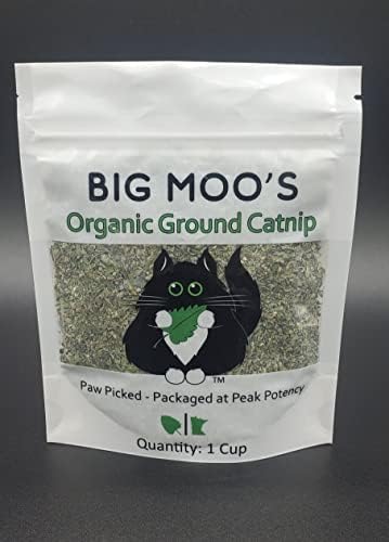 Big Moo אורגני קרקע חתול 1 כוס