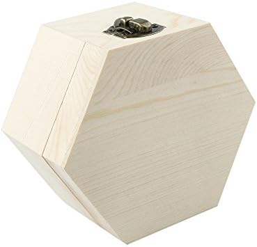 אחסון נעליים של DBYLXMN לתכשיטים מתחת למיטה מחזיק נייד קופסא קופסאות קופסאות קופסאות קופסא מעץ קופסא מעץ חתונה משושה