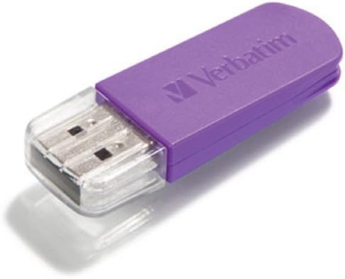 חנות מילולית 32GB 'N' Go Mini USB 2.0 כונן הבזק, סגול 49833