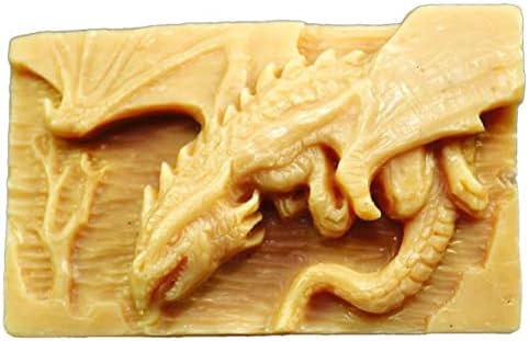 דרקון סיליקון עובש סבון שעוות טיח שרף חימר מפלצת