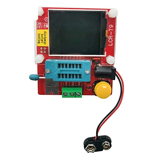 LCR-T9 LCD לדיגיטל טרנזיסטור בדיקת מד תאורה אחורית דיודה קיבולת קיבולת ESR MOS/PNP/NPN L