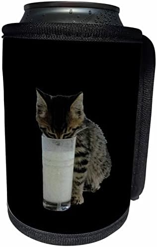 פורץ חתול 3 דרוזה גונב חלב מכוס - יכול לעטוף בקבוקים קירור יותר