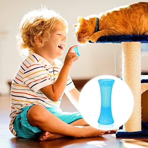 לייטי 60 יחידות חתול אביב צעצועי חתלתול צבעוני כיף צינורות מקורה אינטראקטיבי חתול צינור פלסטיק סליל לחתולים ימ ' מ ביס ציד