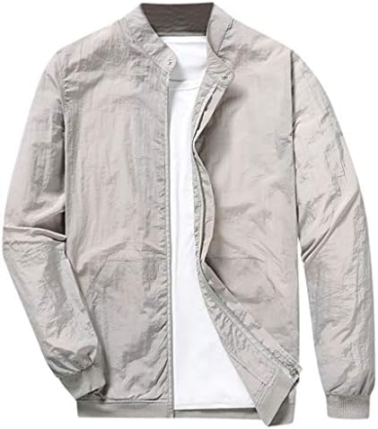 מעילי חורף של ymosrh Mens אופנה ז'קט שרוול ארוך מזדמן של גברים מעיל צוואר מעיל צוואר ז'קט פלנל