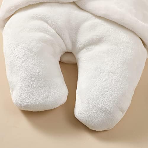 פוסקי בייבי סוודר 0-6 חודשים, יילוד שמקבל שמיכה, תינוקת כותנה נערת כותנה, קטיפה חמודה-רכה במיוחד חיונית לתינוק, מתנת מקלחת חורפית