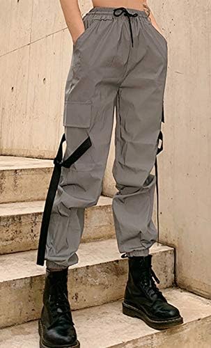 מכנסי מטען נלהבים של Paodikuai מכנסיים רחוב היפ הופ הרם מכנסיים