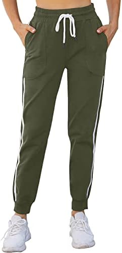 מכנסי טרנינג קפרי מיוחדים לנשים מכנסי קפרי מזדמנים קפרי ג'וג'רס מכנסי ספורט קצוצים עם כיסים עם כיסים