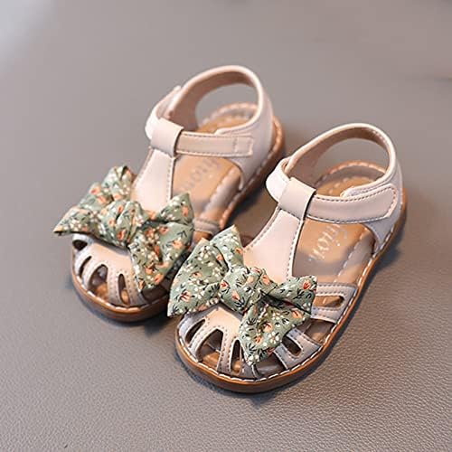 אופנה פעוטות ובנות נעליים מזדמנות חליק סנדלים חלולים נעליים עגול בוהן שמלת אבזם נעליים לתינוקות