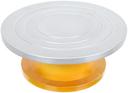 פיסול גלגל פלסטיק פלדה 360 תואר לסובב פטיפון חרס פסי מסתובב גלגל חימר דוגמנות הפעל שולחן סטנד עוגת פטיפון עבור