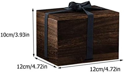 תיבת מתנה של קאבילוק קופסת מעץ קופסת אחסון עץ וינטג