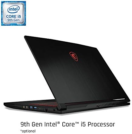 MSI GF63 Thin 9SC-614 15.6 Gaming Laptop, Intel Core i5-9300H, NVIDIA GTX 1650, 8GB, 512GB NVMe SSD, Win10