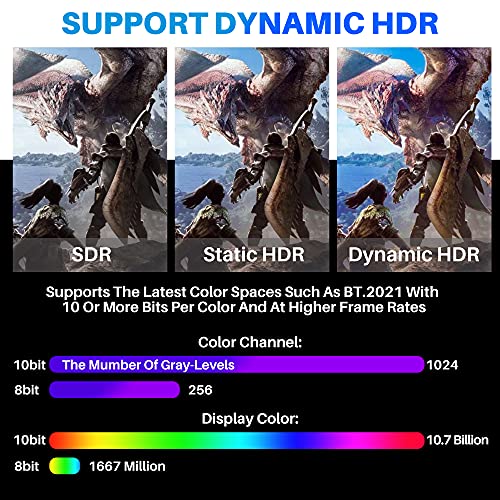 Adoreen 8K סיבים אופטיים HDMI 2.1 כבל 50 רגל -15 מטר ≠ מוסמך Å כבל HDMI אופטי פעיל עבור 8K@60Hz 4K@120Hz 2K@240Hz
