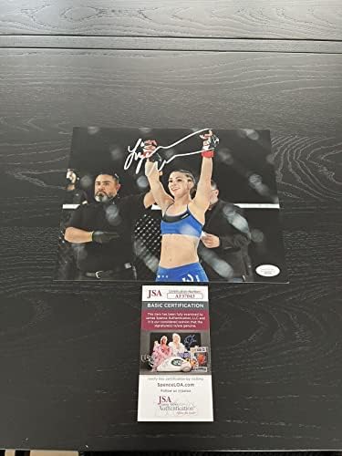 MMA פרוספקט לידיה וורן חתמה 8x10 תמונות חתימה על חתימה UFC Bellator JSA COA - תמונות UFC עם חתימה