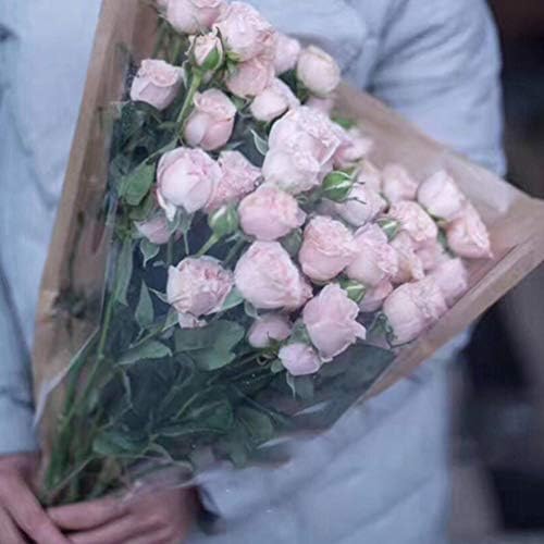 משלוח זר עטיפות 50 יחידות פרח זר פרחים מפלגת שרוול נייר שקית שרוול שרוול שקיות אריזה יום הולדת מחזיק פרחים נוכח