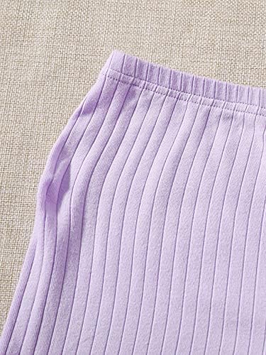 מכנסיים קצרים של AMSOMO לנשים 4 יחידות מכנסיים קצרים סרוגים